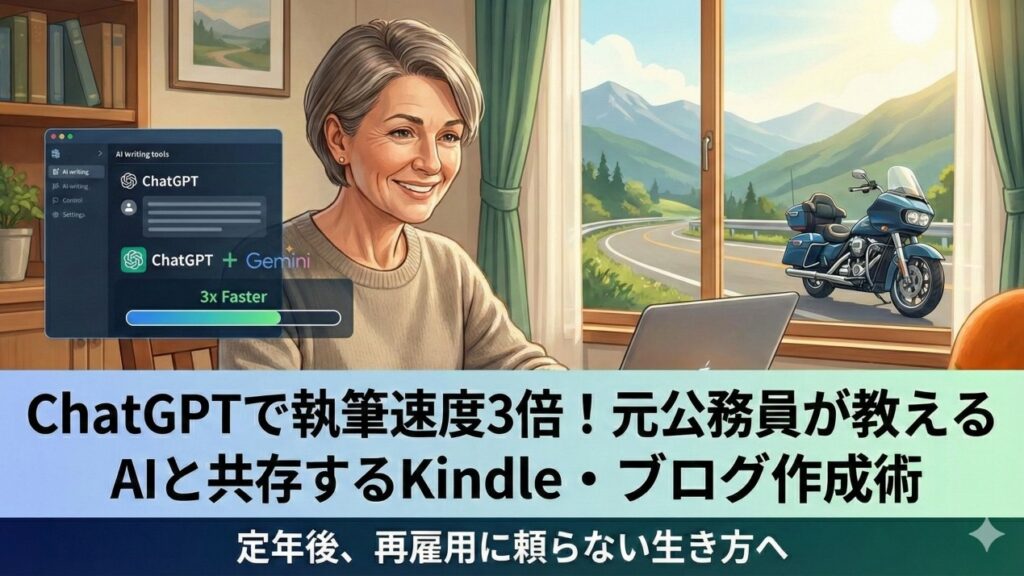 ChatGPTで執筆速度3倍