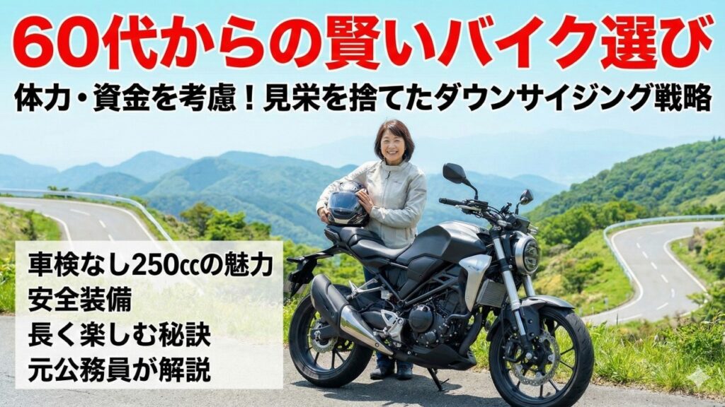 60代からのバイク選び