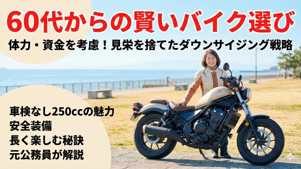 60代からのバイク選び