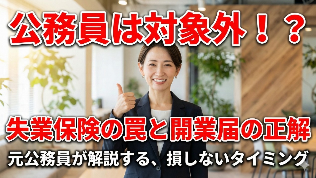 公務員は失業保険がない