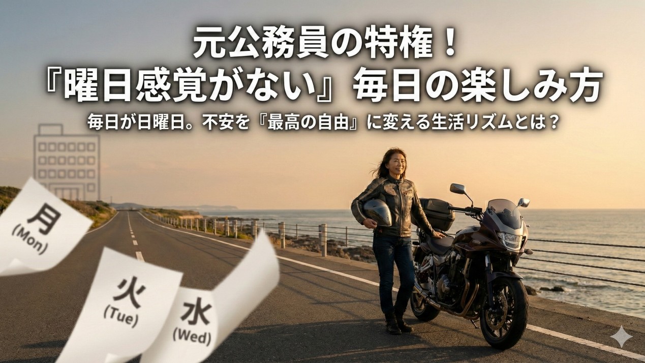 毎日が日曜日のメリット