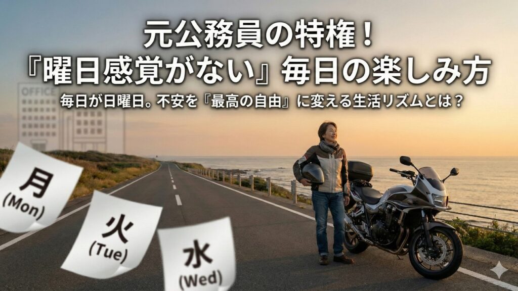 毎日が日曜日のメリット