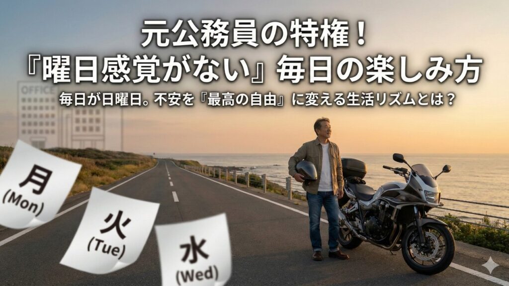 毎日が日曜日のメリット