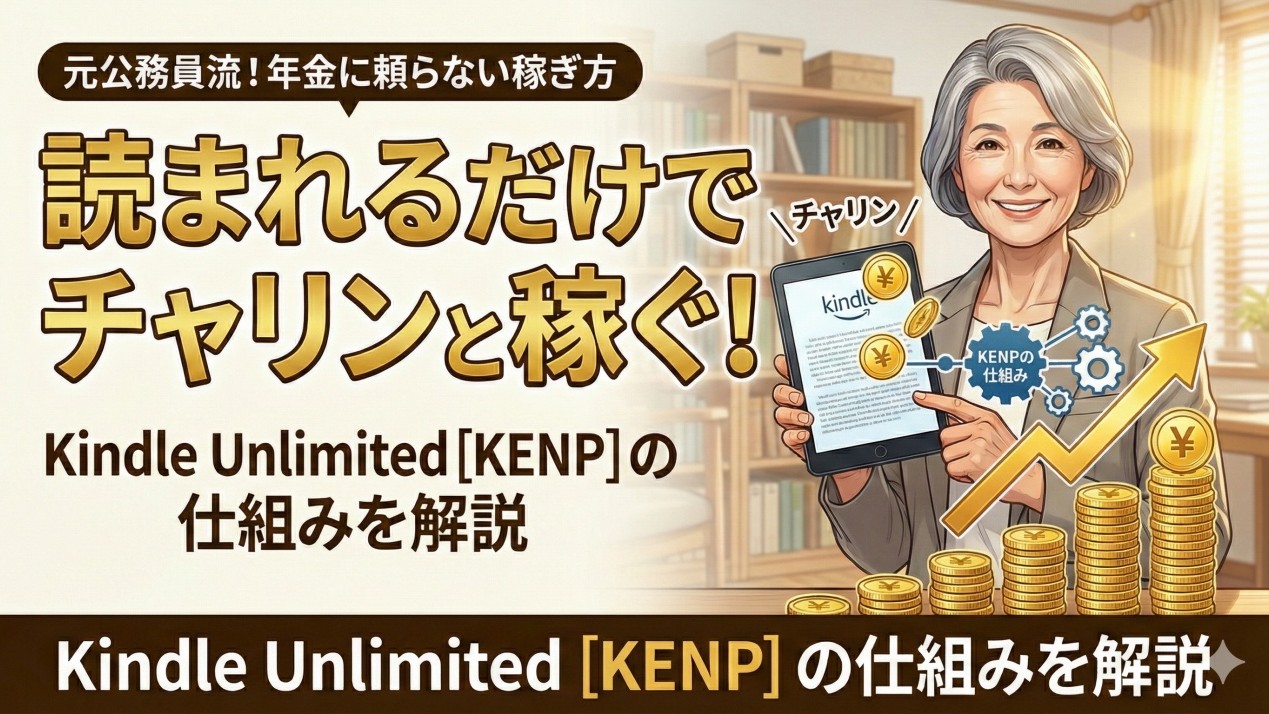 読まれるだけでチャリンと稼ぐKENPの仕組み