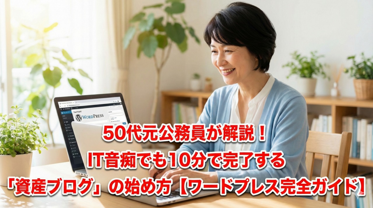 資産ブログの始め方