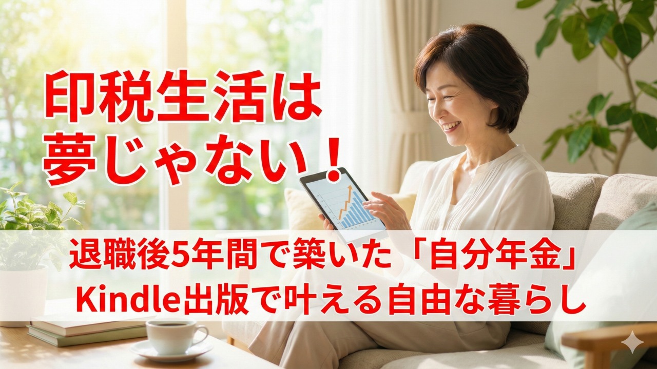 印税生活は夢じゃない