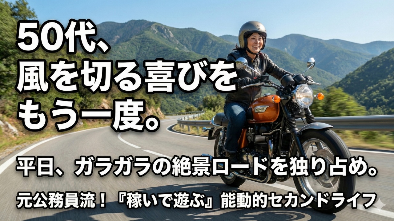 50代からのバイク趣味は最高だ！