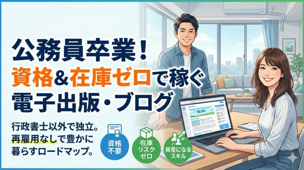 公務員の独立は行政書士以外が正解？
