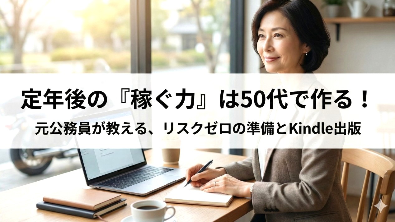 定年後の稼ぎ方は在職中に決まる！