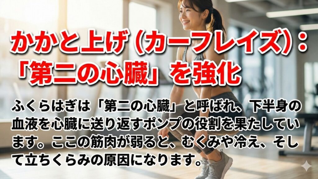 50代から始める筋トレ かかと上げ
