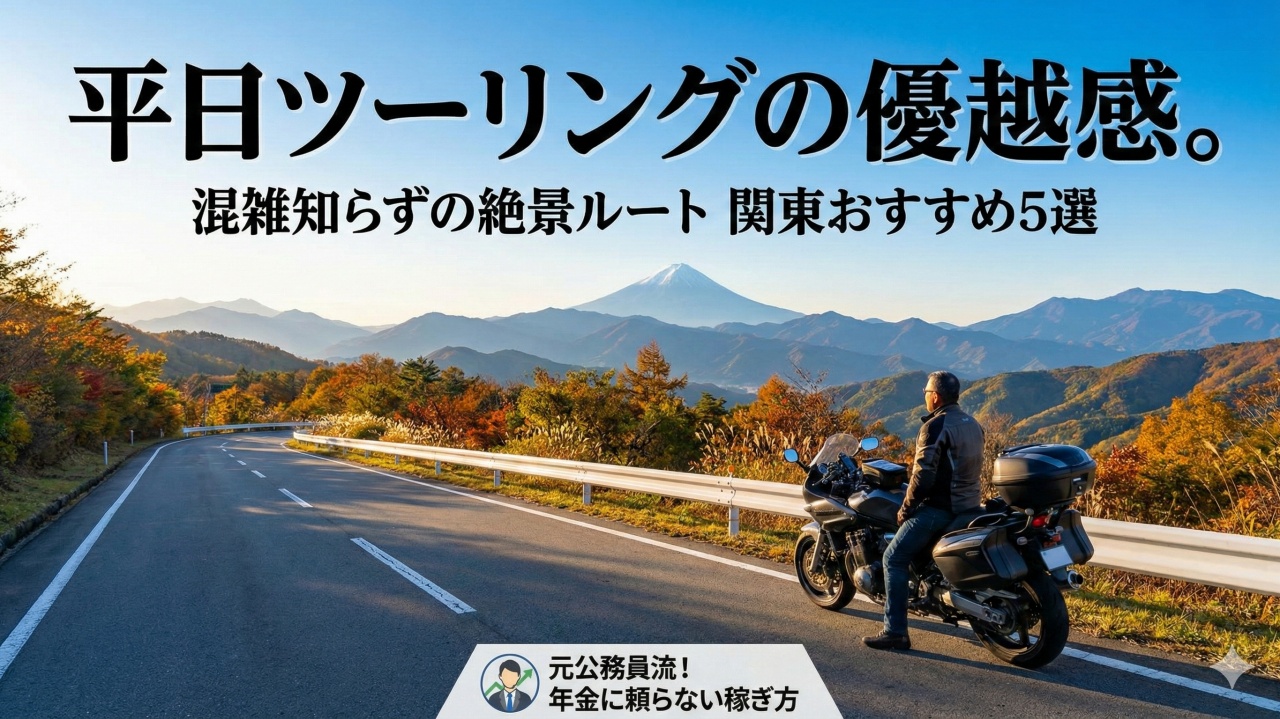 平日ツーリングの優越感