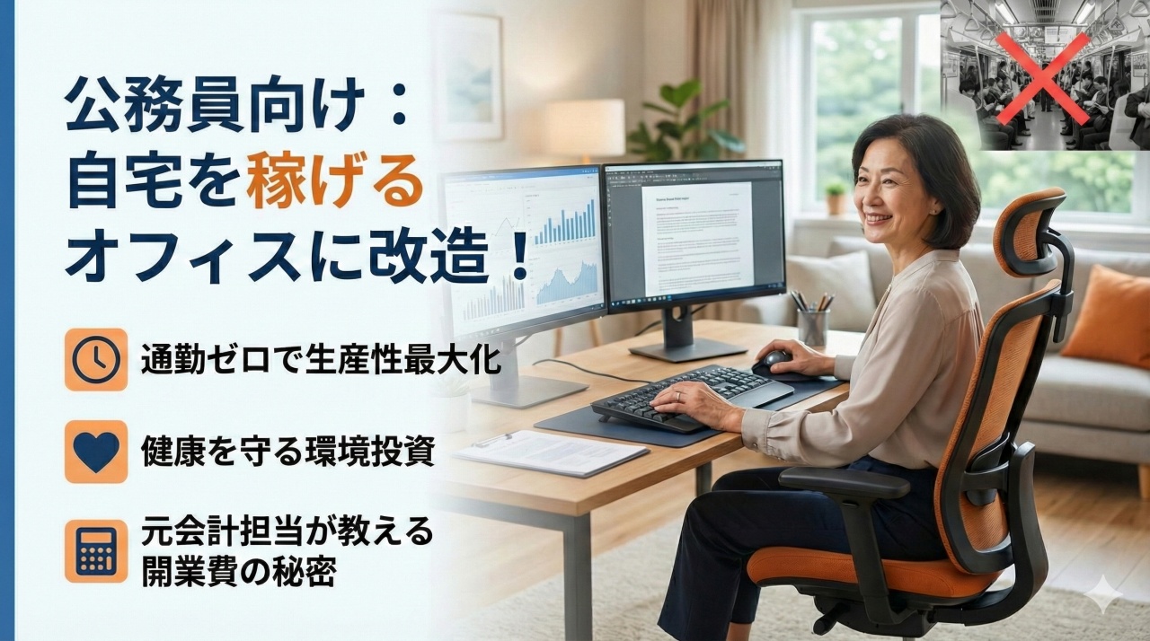 自宅を最強のオフィスに！