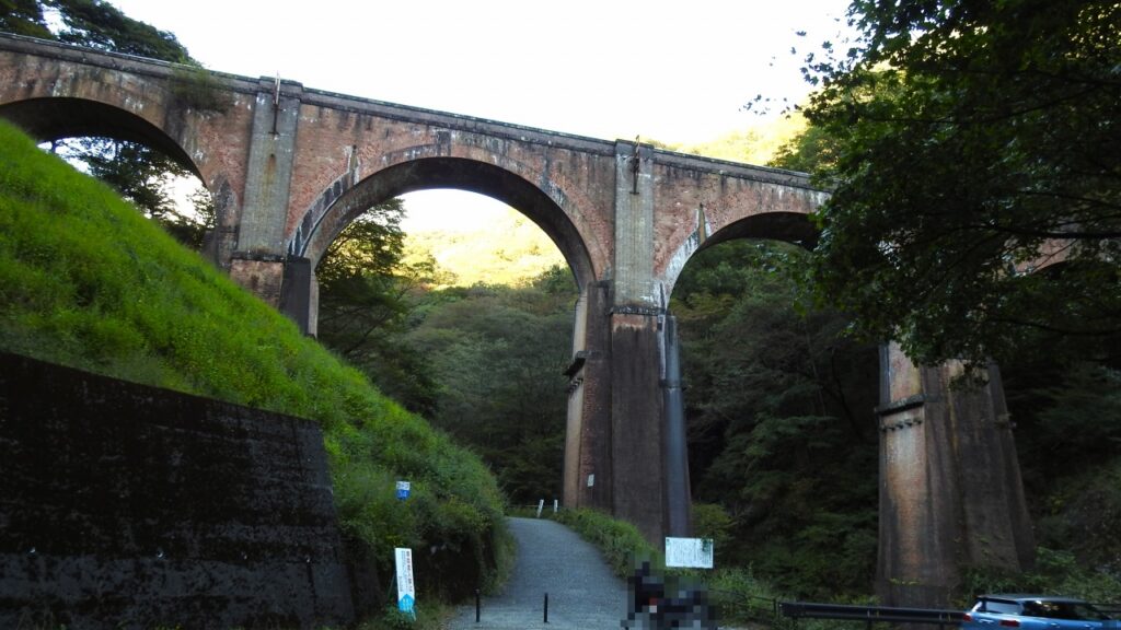 碓氷峠　めがね橋
