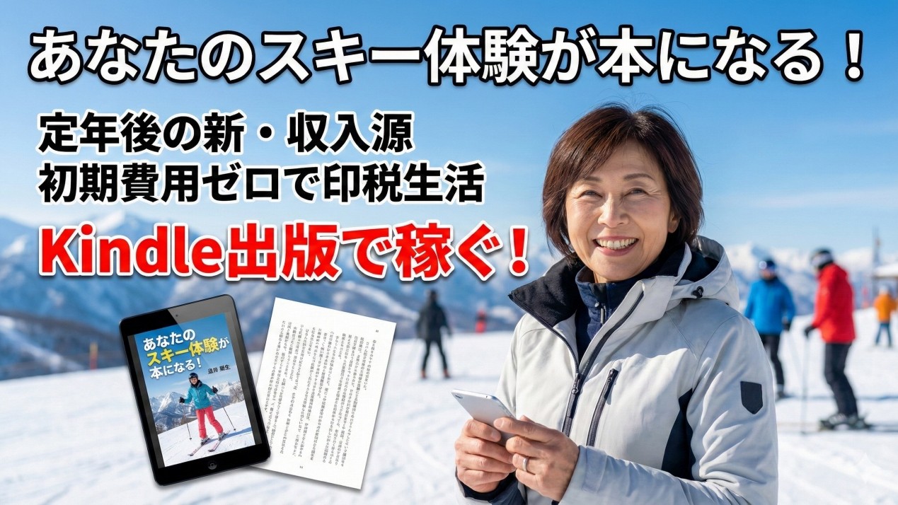 あなたのスキー体験が本になる！