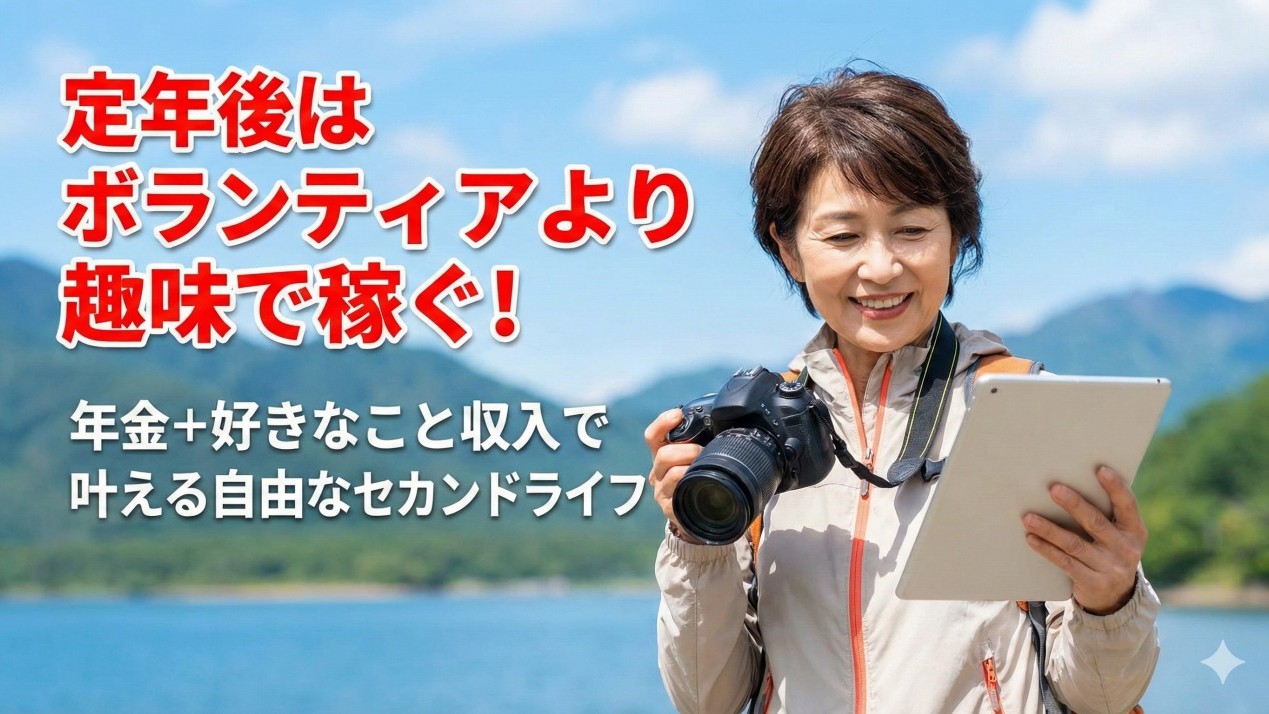 定年退職後はボランティアより趣味！