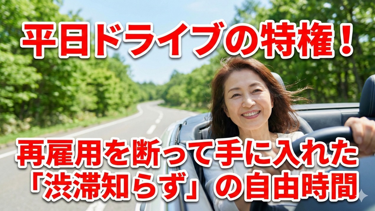 再雇用を断って手に入れた「渋滞知らず」の平日ドライブ術