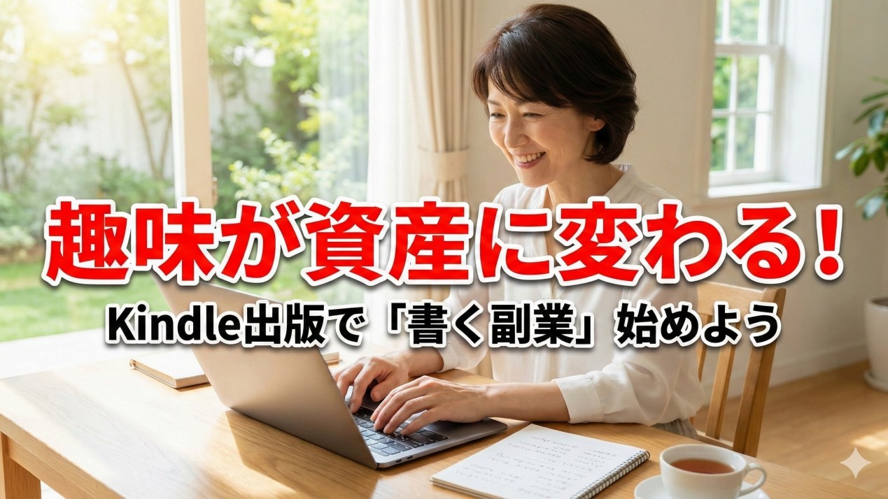 趣味の記録が資産に変わる！